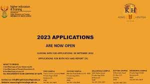 King Hintsa TVET college online application 2024-2025 (King Hintsa TVET College Student Portal)