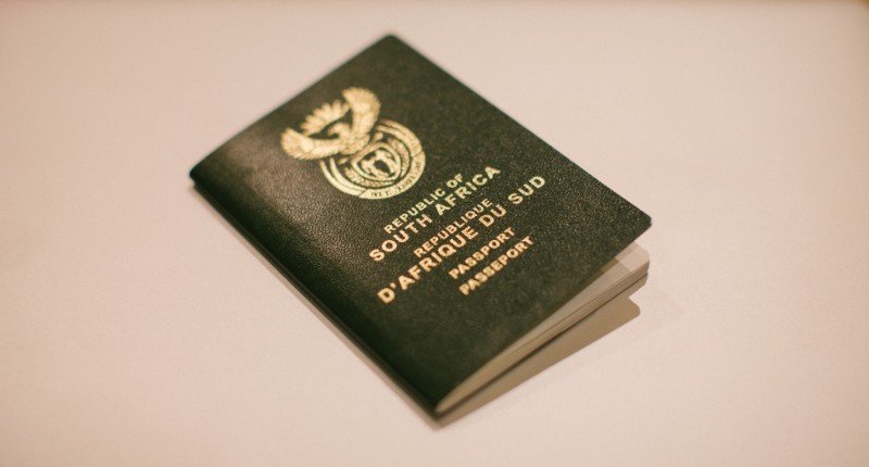 South african passport fees
